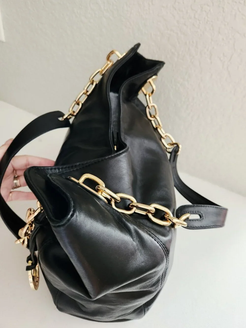Euc Michael Kors Lilly Chain Shoulder Bag Purse